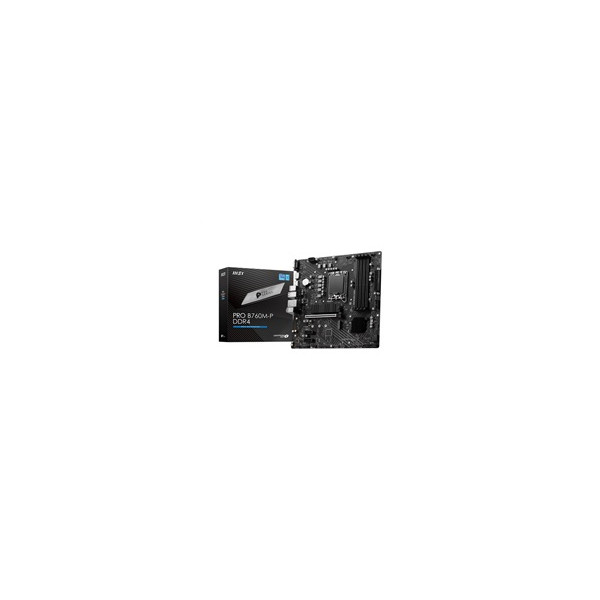 MSI MB Sc LGA1700 PRO B760M-P DDR4, Intel B760, 4xDDR4, 1xDP, 1xHDMI, 1xVGA, mATX MSI MB Sc LGA1700 PRO B760M-P DDR4, Intel B760, 4xDDR4, 1xDP, 1xHDMI, 1xVGA, mATX