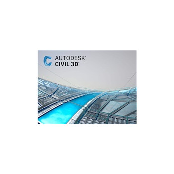 Autodesk Civil 3D 2024, 1 komerční uživatel, pronájem na 1 rok