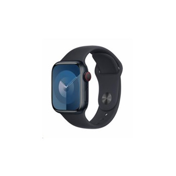 APPLE Watch Series 9 GPS + Cellular 41mm Midnight Aluminium Case with Midnight Sport Band - S/M