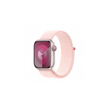 APPLE Watch Series 9 GPS + Cellular 45mm Pink Aluminium Case with Light Pink Sport Loop