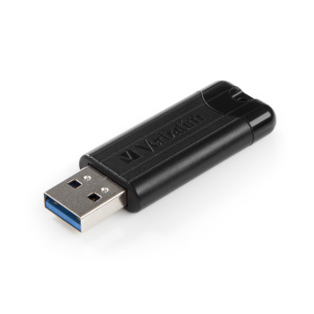 Verbatim PinStripe pamięć USB 128 GB USB Typu-A 3.2 Gen 1 (3.1 Gen 1) Czarny