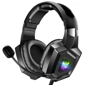 Słuchawki gamingowe K8 RGB Czarne