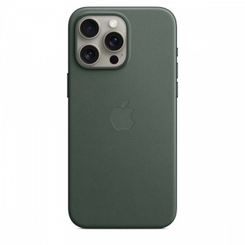 Etui z tkaniny FineWoven z MagSafe do iPhonea 15 Pro Max - wieczna zieleń