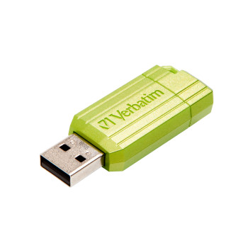 Verbatim Store 'n' Go PinStripe pamięć USB 16 GB USB Typu-A 2.0 Zielony