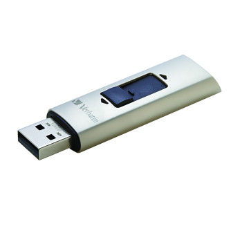 Verbatim Vx400 pamięć USB 128 GB USB Typu-A 3.2 Gen 1 (3.1 Gen 1) Srebrny