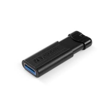 Verbatim PinStripe pamięć USB 32 GB USB Typu-A 3.2 Gen 1 (3.1 Gen 1) Czarny