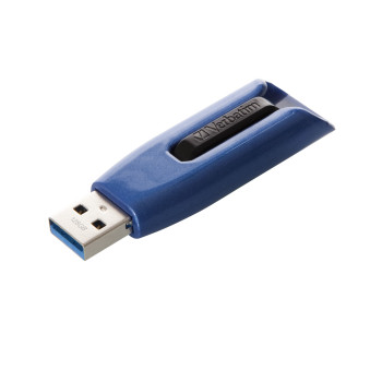Verbatim Store 'n' Go V3 Max pamięć USB 128 GB USB Typu-A 3.2 Gen 1 (3.1 Gen 1) Czarny, Niebieski