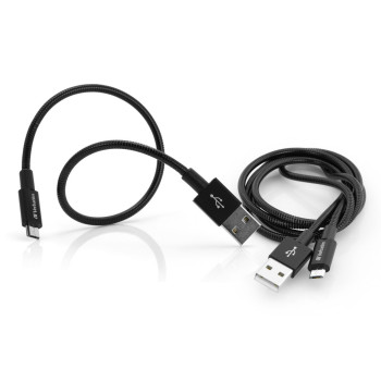 Verbatim 48875 kabel USB 1 m USB 3.2 Gen 1 (3.1 Gen 1) Micro-USB A USB A Czarny