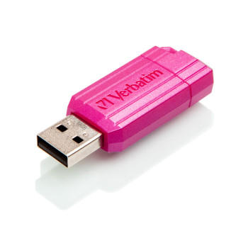 Verbatim Store 'n' Go PinStripe pamięć USB 16 GB USB Typu-A 2.0 Różowy