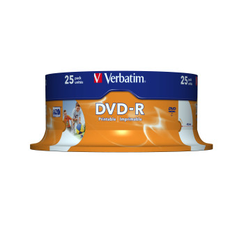 Verbatim 43538 płyta DVD 4,7 GB DVD-R 25 szt.