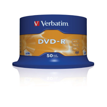 Verbatim DVD-R Matt Silver 4,7 GB 50 szt.