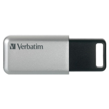Verbatim Secure Pro pamięć USB 32 GB USB Typu-A 3.2 Gen 1 (3.1 Gen 1) Srebrny