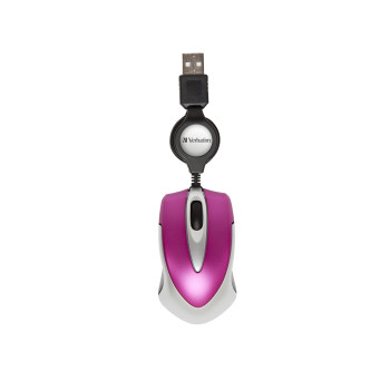 Verbatim Go Mini myszka USB Typu-A Optyczny 1000 DPI