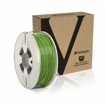 Verbatim 55334 materiały drukarskie 3D Kwas polimlekowy (PLA) Zielony 1 kg