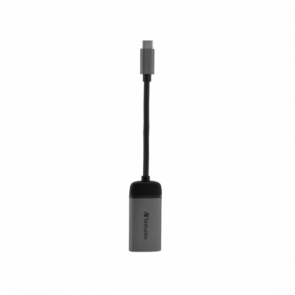 Verbatim 49143 adapter kablowy 0,1 m USB Type-C HDMI Czarny, Srebrny Verbatim 49143 adapter kablowy 0,1 m USB Type-C HDMI Czarny, Srebrny