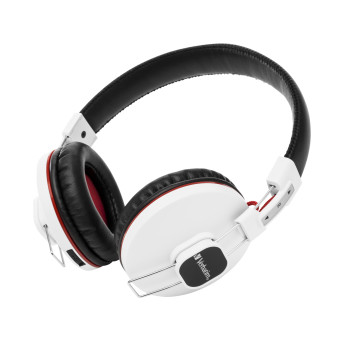 Verbatim 44403 słuchawki zestaw słuchawkowy Bezprzewodowy Opaska na głowę Połączenia muzyka Bluetooth Biały