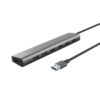 Trust Halyx USB 3.2 Gen 1 (3.1 Gen 1) Type-A 5000 Mbit s Srebrny