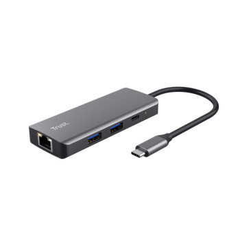 Trust Dalyx USB Type-C 1000 Mbit s Srebrny