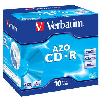 Verbatim CD-R AZO Crystal 700 MB 10 szt.