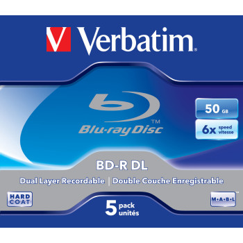 Verbatim 43748 płyta Blu-Ray BD-R 50 GB 5 szt.