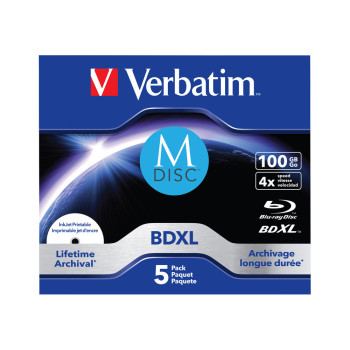 Verbatim 43834 płyta Blu-Ray BDXL 100 GB 5 szt.