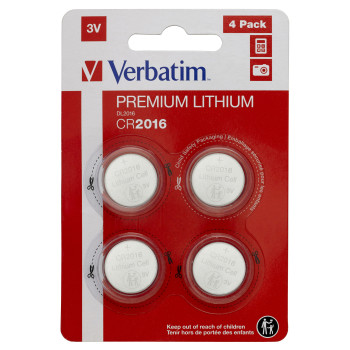 Verbatim CR2016 Jednorazowa bateria Lit