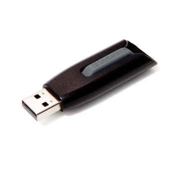 Verbatim V3 pamięć USB 64 GB USB Typu-A 3.2 Gen 1 (3.1 Gen 1) Czarny, Szary