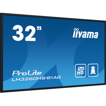 iiyama PROLITE Cyfrowa tablica A 80 cm (31.5") LED Wi-Fi 500 cd m² Full HD Czarny Procesor wbudowany Android 11 24 7