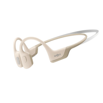 SHOKZ OpenRun Pro Słuchawki Bezprzewodowy Nauszny Sport Bluetooth Beżowy