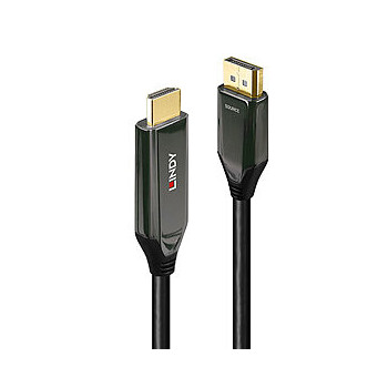 Lindy 40932 adapter kablowy 3 m DisplayPort HDMI Czarny