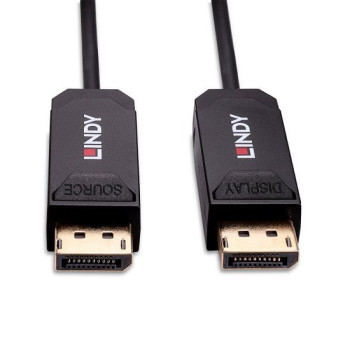 Lindy 38522 kabel DisplayPort 10 m Czarny