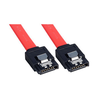 Lindy SATA Cable, 0.5m kabel SATA 0,5 m Czerwony