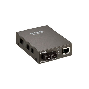 D-Link DMC-F02SC E konwerter sieciowy 100 Mbit s Czarny
