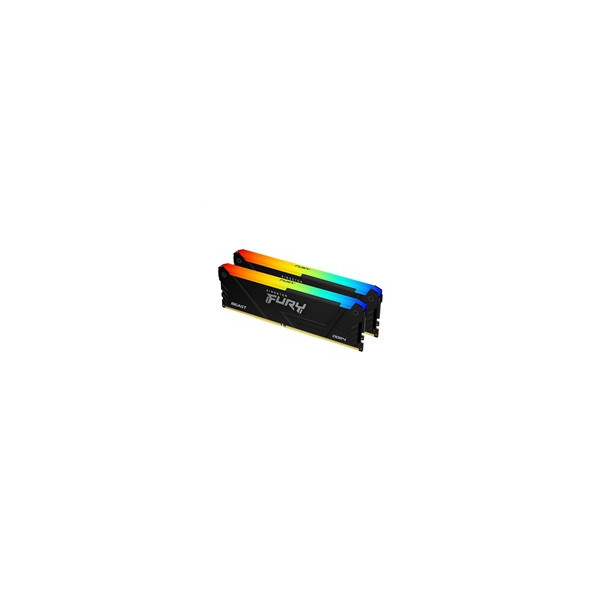 KINGSTON DIMM DDR4 32GB (Kit of 2) 3733MT/s CL19 FURY Beast RGB, XMP KINGSTON DIMM DDR4 32GB (Kit of 2) 3733MT/s CL19 FURY Beast RGB, XMP