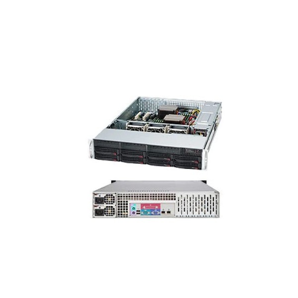 OBUDOWA SERWEROWA SUPERMICRO CSE-825TQC-R802LPB (Black 2U SC825TQC SAS3 LP Chassis w/ Red. 800W PWS) OBUDOWA SERWEROWA SUPERMICRO CSE-825TQC-R802LPB (Black 2U SC825TQC SAS3 LP Chassis w/ Red. 800W PWS)