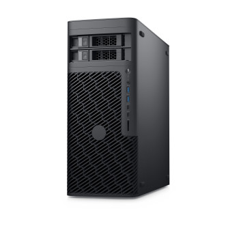 DELL Precision 5860 Tower Intel® Xeon W w3-2425 32 GB DDR5-SDRAM 1 TB SSD Windows 11 Pro Stanowisko Czarny