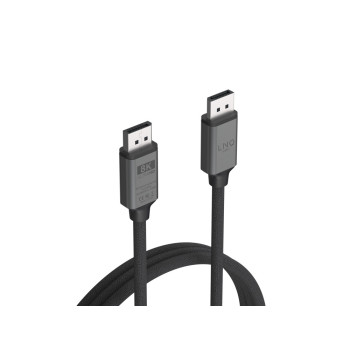 LINQ byELEMENTS LQ48025 kabel DisplayPort 2 m Czarny