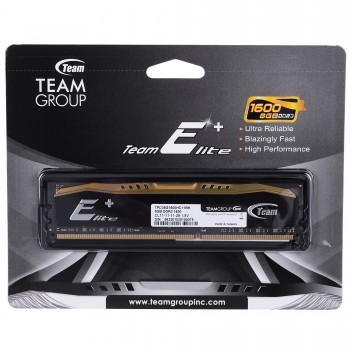 Team Group Elite Plus 8GB DDR3 1600 MHz Black