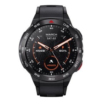 Smartwatch GS PRO 1.43 cala 460 mAh Czarny
