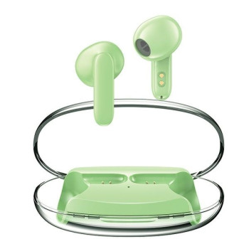 Słuchawki Bluetooth 5.3 T85 ENC TWS zielone