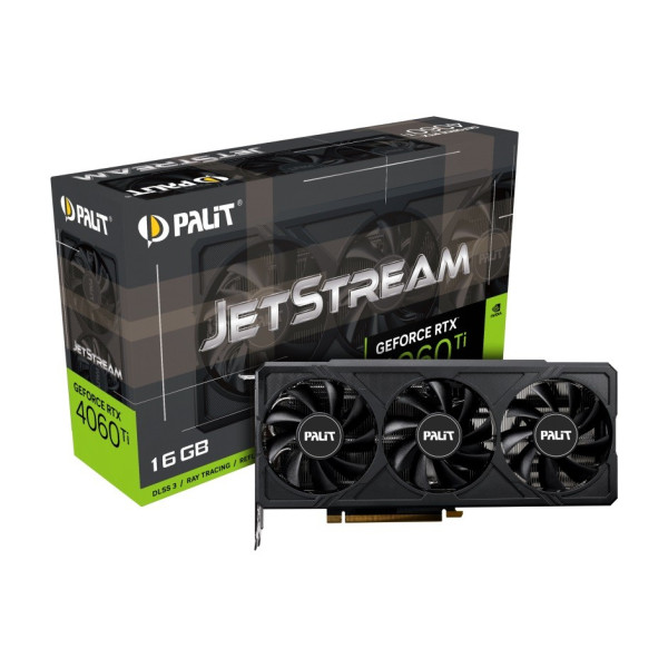 Karta graficzna GeForce RTX 4060 Ti Jetstream 16GB GDDR6 128bit 3DP Karta graficzna GeForce RTX 4060 Ti Jetstream 16GB GDDR6 128bit 3DP
