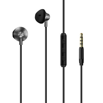Słuchawki przewodowe jack 3,5 mm Czarne