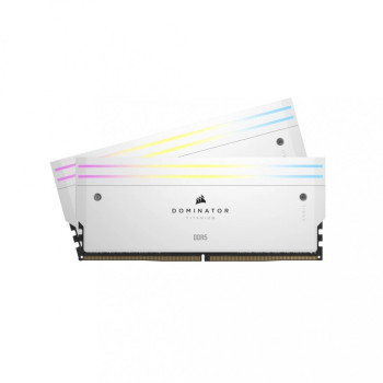Pamięć DDR5 Dominator Titanium RGB 48GB/7000(2*24GB) CL36 Intel XMP biała