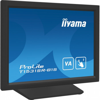 Monitor 15 cali T1531SR-B1S VA,RESISTIVE,HDMI,DP,VGA,IP54,2x1W