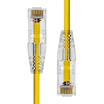 ProXtend S-6AUTP-02Y kabel sieciowy Żółty 2 m Cat6a U UTP (UTP)