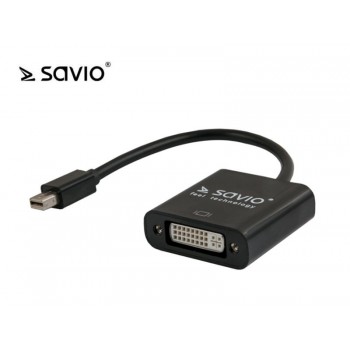 SAVIO CL-94 Adapter mini DisplayPort - DVI 24-pin żeński