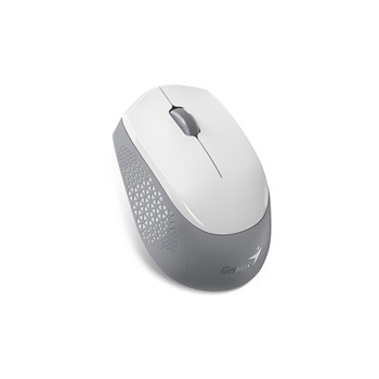GENIUS myš NX-8000S BT/ duální Bluetooth + 2,4GHz/ 1200 dpi/ bezdrátová/ tichá/ bílošedá
