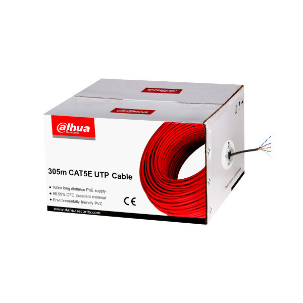 Dahua Technology PFM920I-5EUN kabel sieciowy 305 m Cat5e U UTP (UTP) Dahua Technology PFM920I-5EUN kabel sieciowy 305 m Cat5e U UTP (UTP)