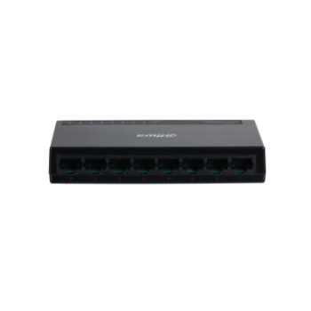 Dahua Technology Access DH-PFS3008-8GT-L łącza sieciowe Nie zarządzany L2 Gigabit Ethernet (10 100 1000) Czarny
