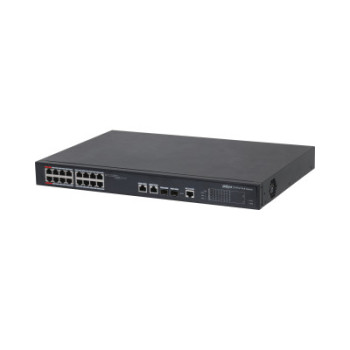 Dahua Technology PoE PFS4218-16ET-240 Nie zarządzany Gigabit Ethernet (10 100 1000) Obsługa PoE
